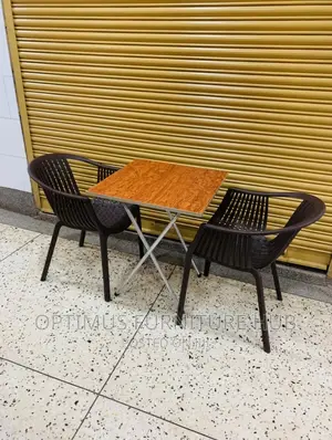 Square Table With Two Chairs (Imported)