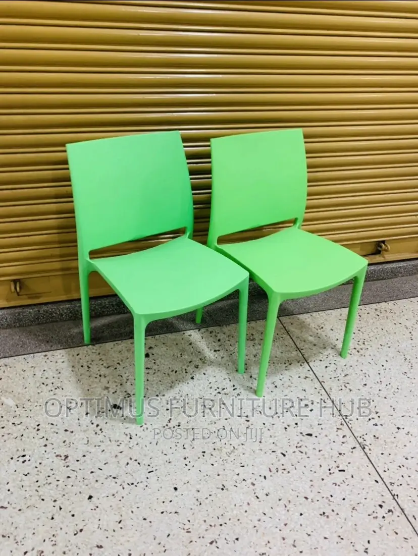 Nice Plastic Chairs (Lemon Green)