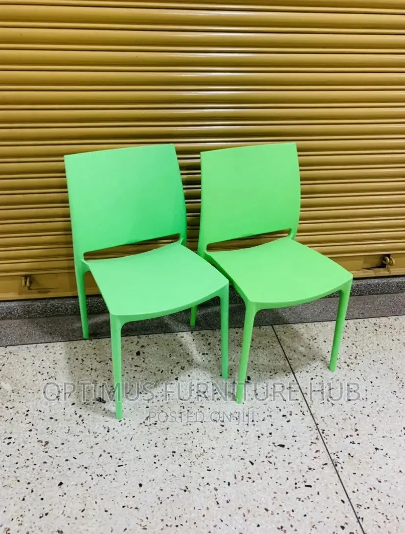 Nice Plastic Chairs (Lemon Green)