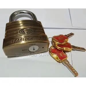 Kinbar Alarm Lock U.S.A Pat-70mm -Golde