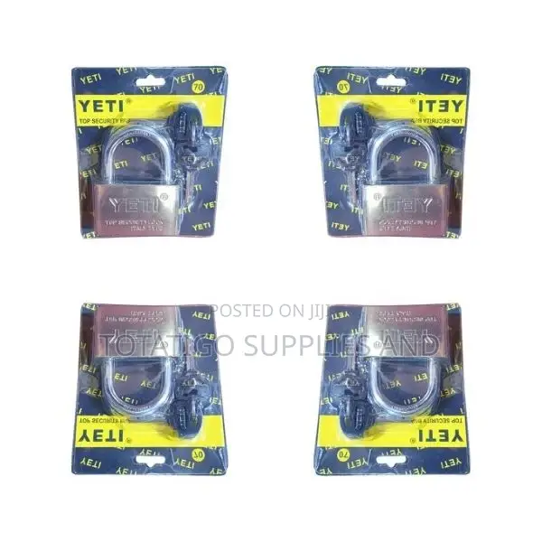 Yeti Top Security Padlock - Silver