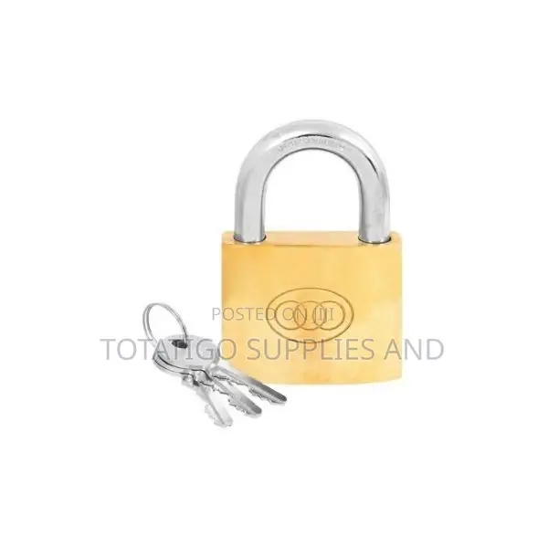 Tri Circle 266 Heavy Duty Brass Padlock