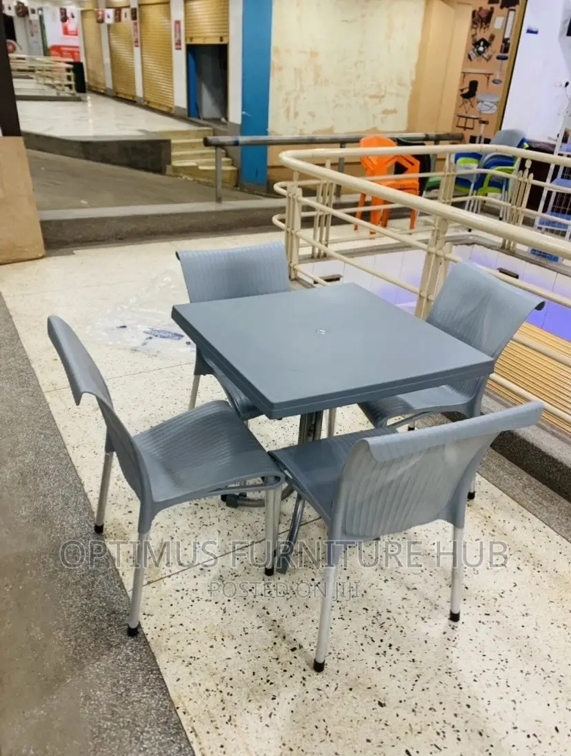 Four Seater Gray Set