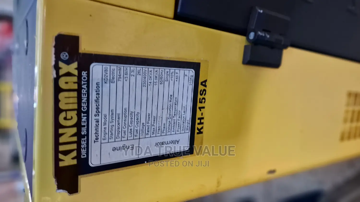 Kingmax Silent Diesel Generator 15kva