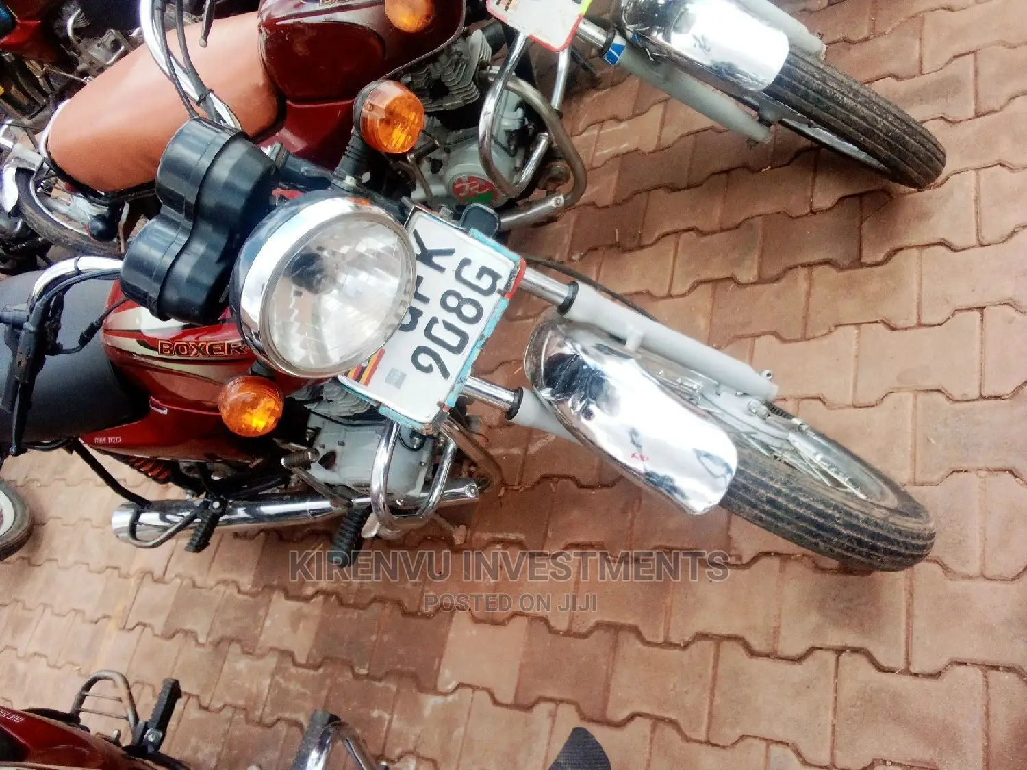 Bajaj Boxer 2018 Red