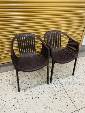 Imported Plastic Chair (Coffee Brown)