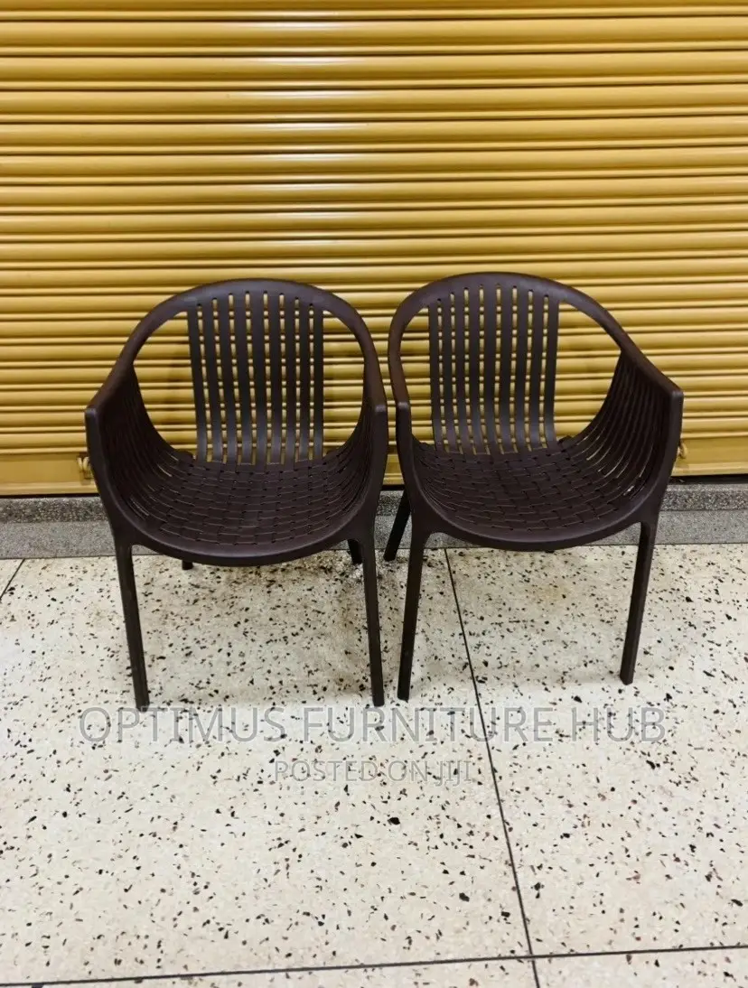 Imported Plastic Chair (Coffee Brown)
