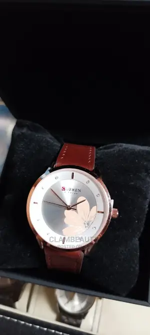 Curren Genuine Leather Watch for Women