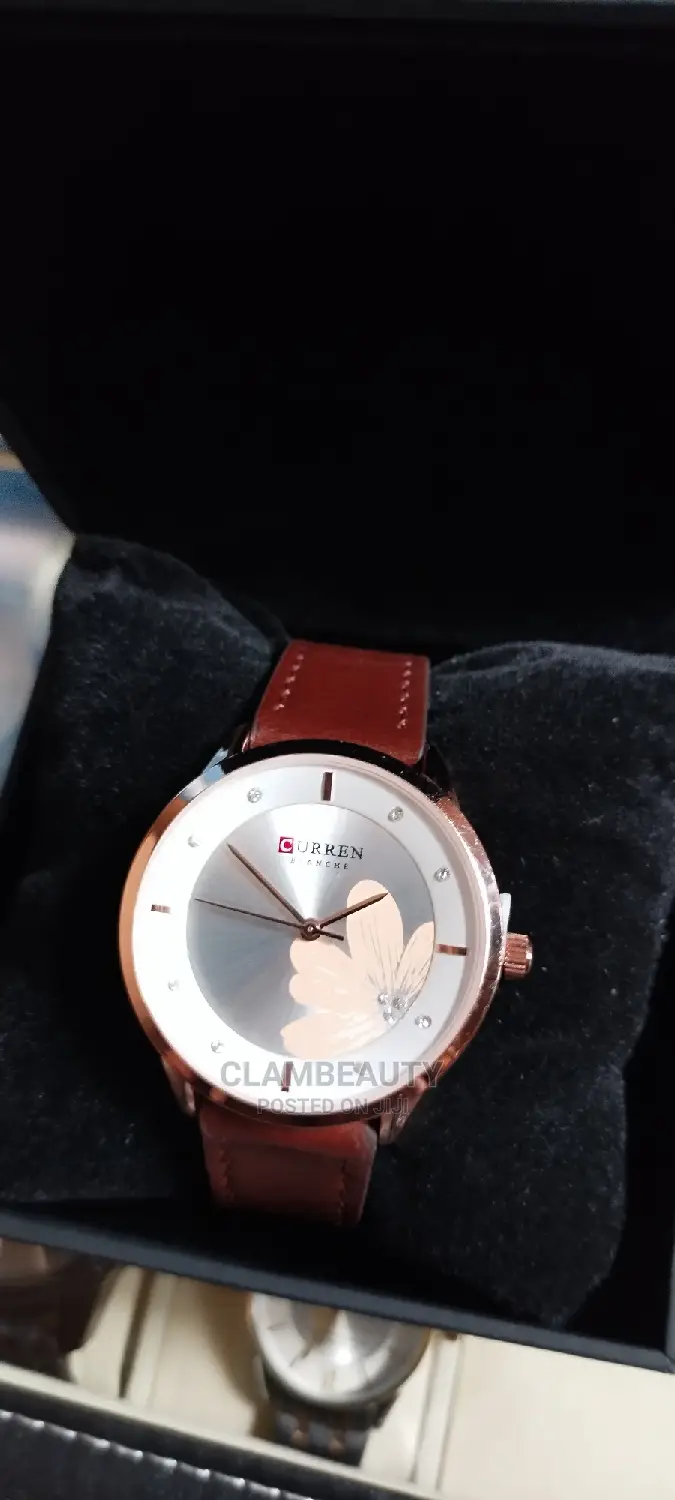 Curren Genuine Leather Watch for Women