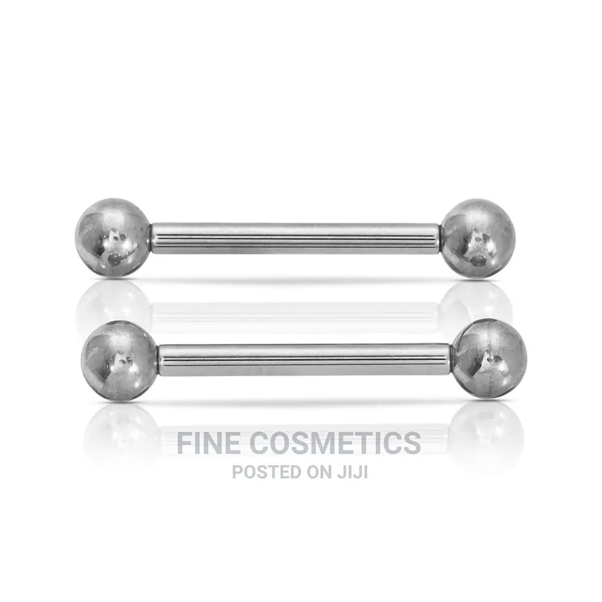 1pcs Tongue Ring Flower Stud Stainless Steel Barbell Bar Pin