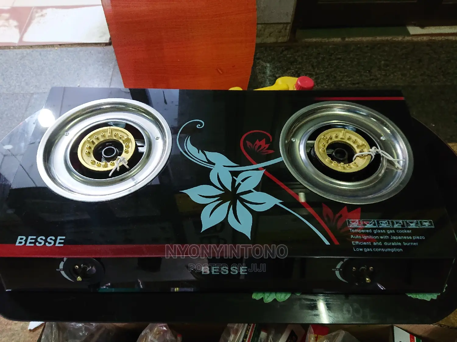Besse Double Glass Gas Burners