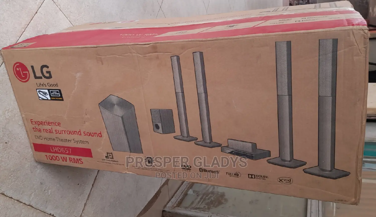 LG Home Theatre 1000 Watts .
