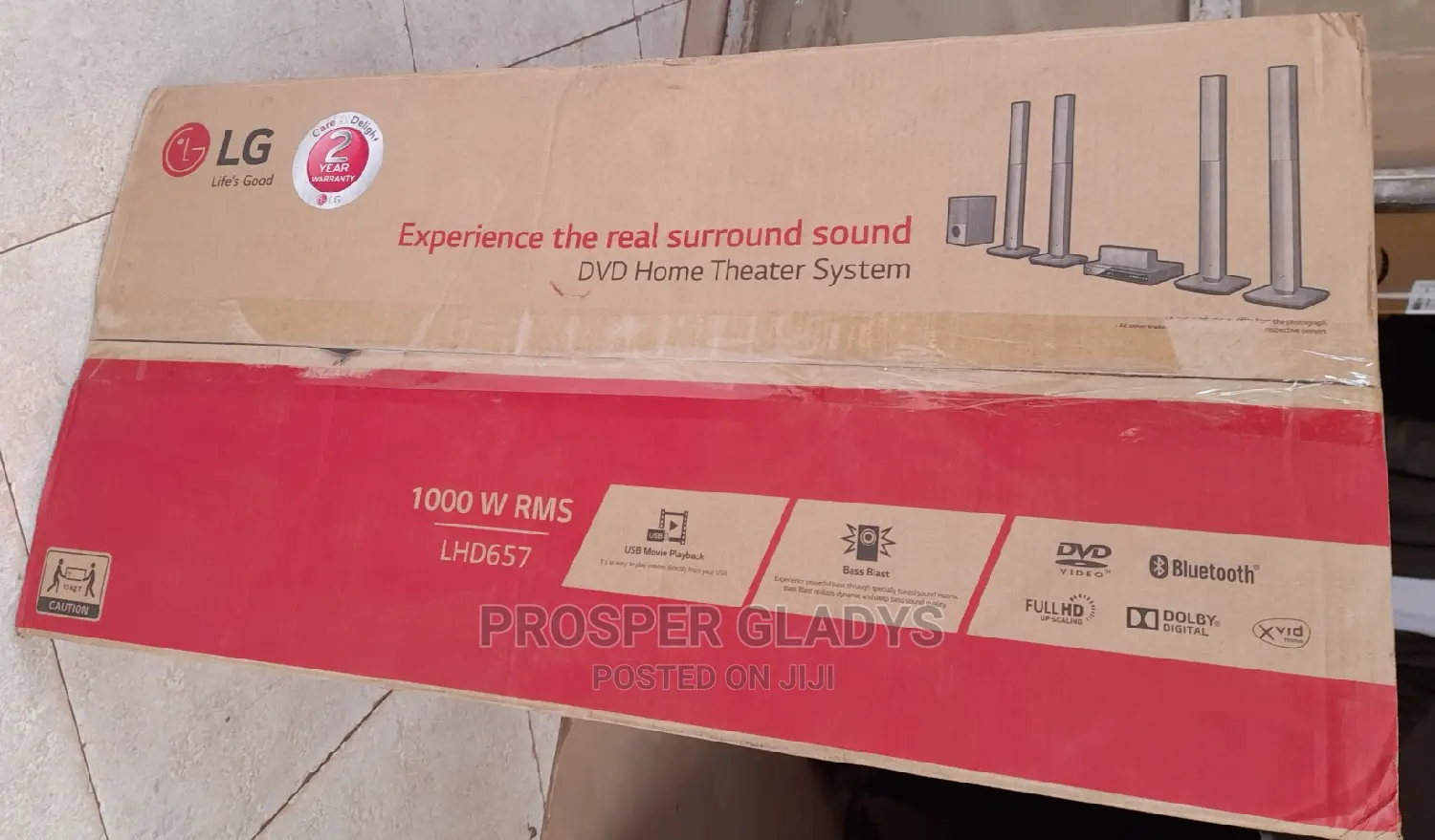LG Home Theatre 1000 Watts .