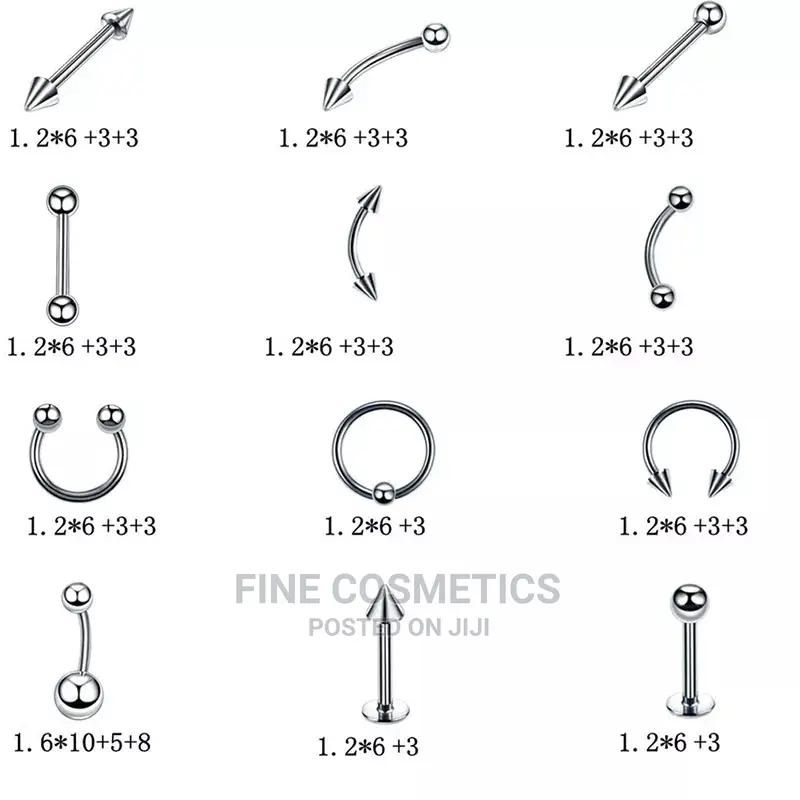 1pc Hoop Earrings Professional Steel Body Piercing Jewelry