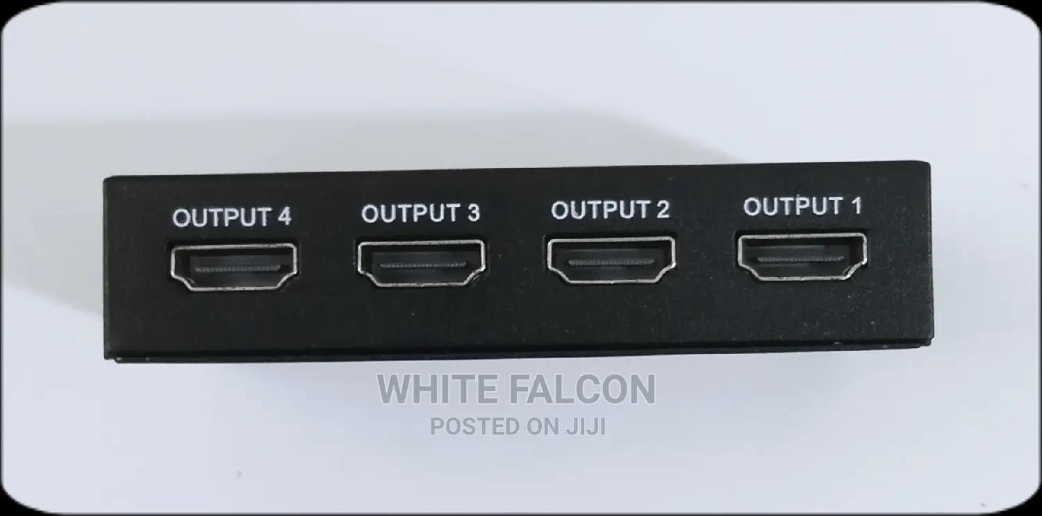 *HDMI Splitter 4 Way-Black