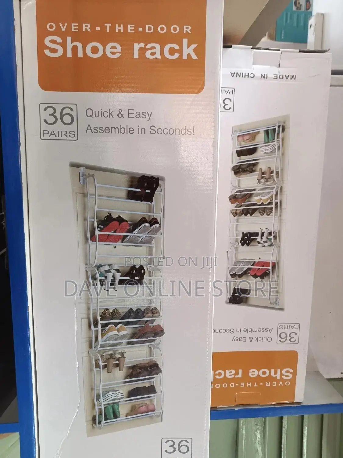 Over the Door 36 Pairs Shoerack.