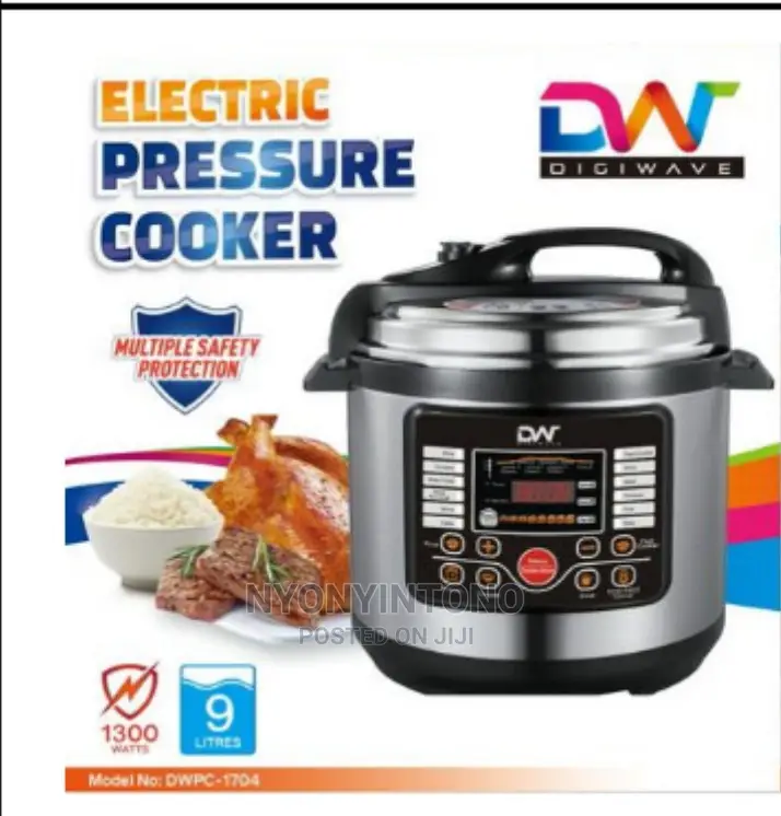 9L Electric Pressure Cooker With Microcomputer Control