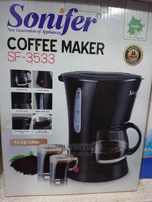 Sonifer Coffee Maker With 14 Months Warranty