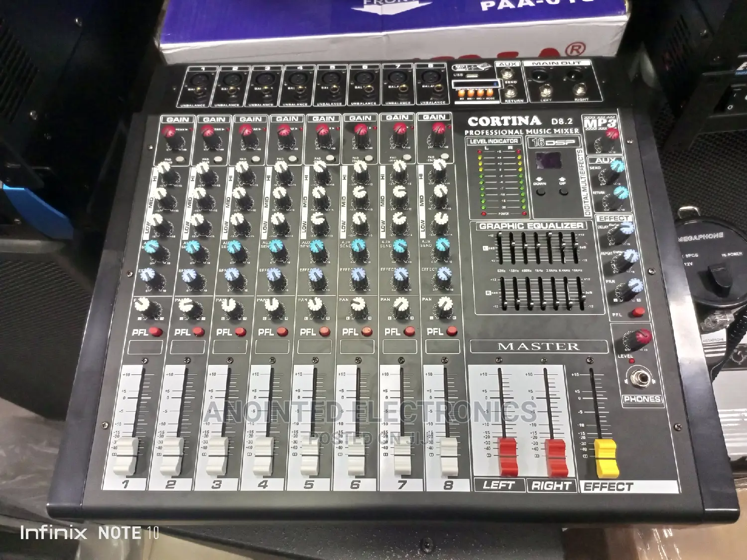 Amp Mixture 8 Channels