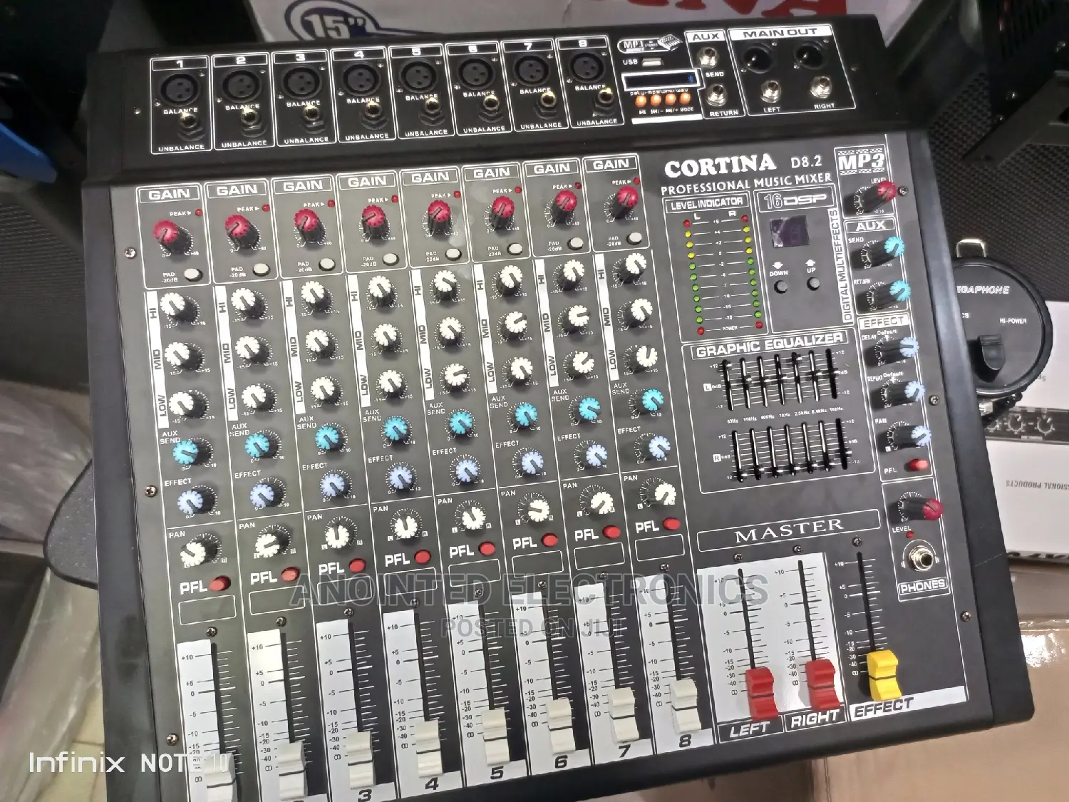 Amp Mixture 8 Channels
