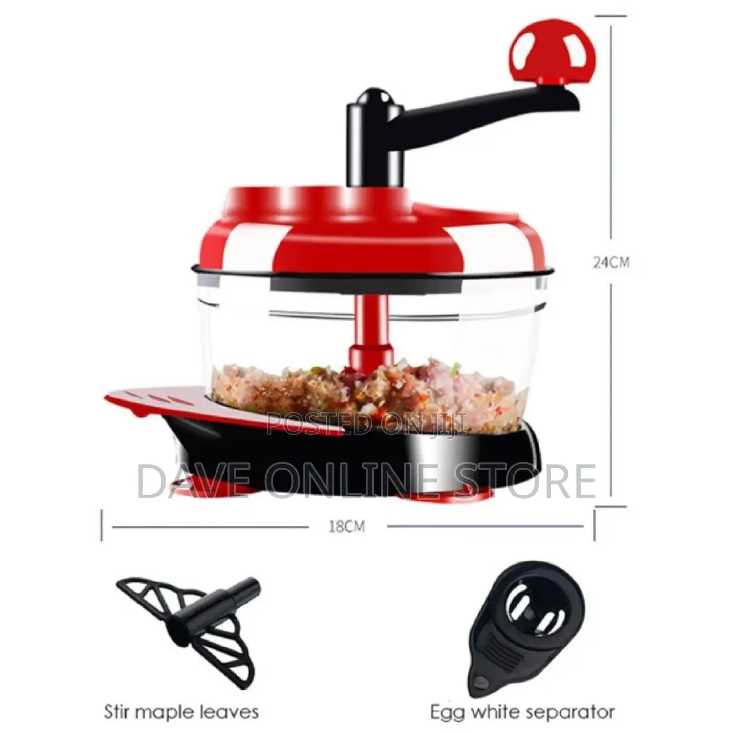 Multifunction Manual Meat Grinder Vegetable Cutter