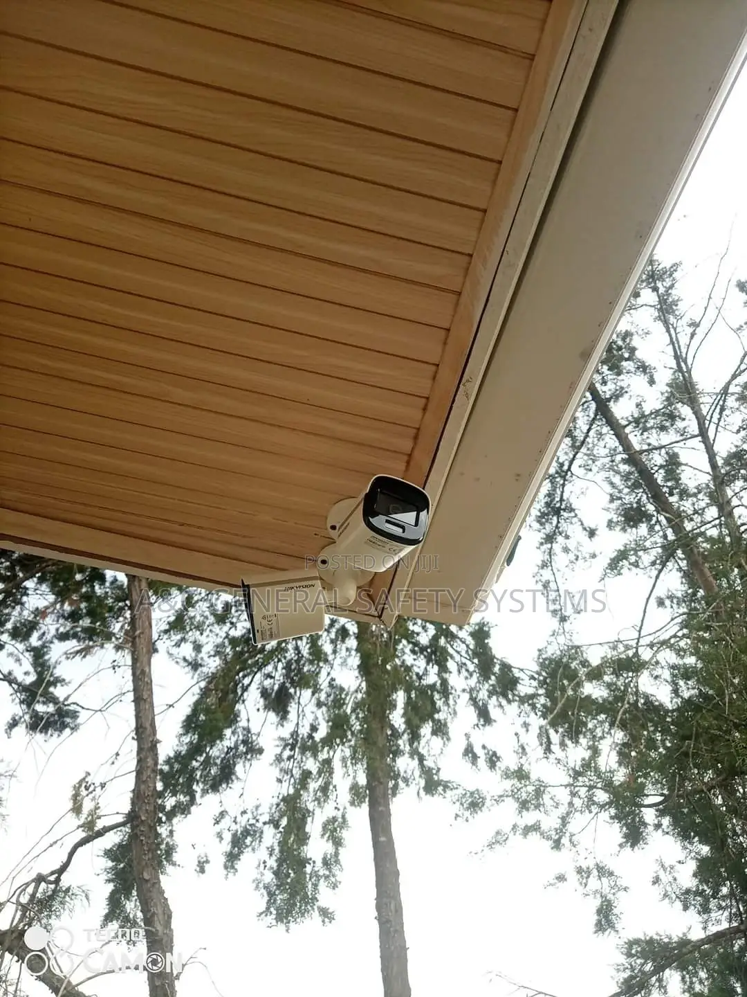 4 CCTV Cameras Full Set Color Vu Latest HD 1080p Clear View