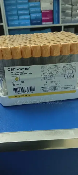 Yellow Top Vacutainers