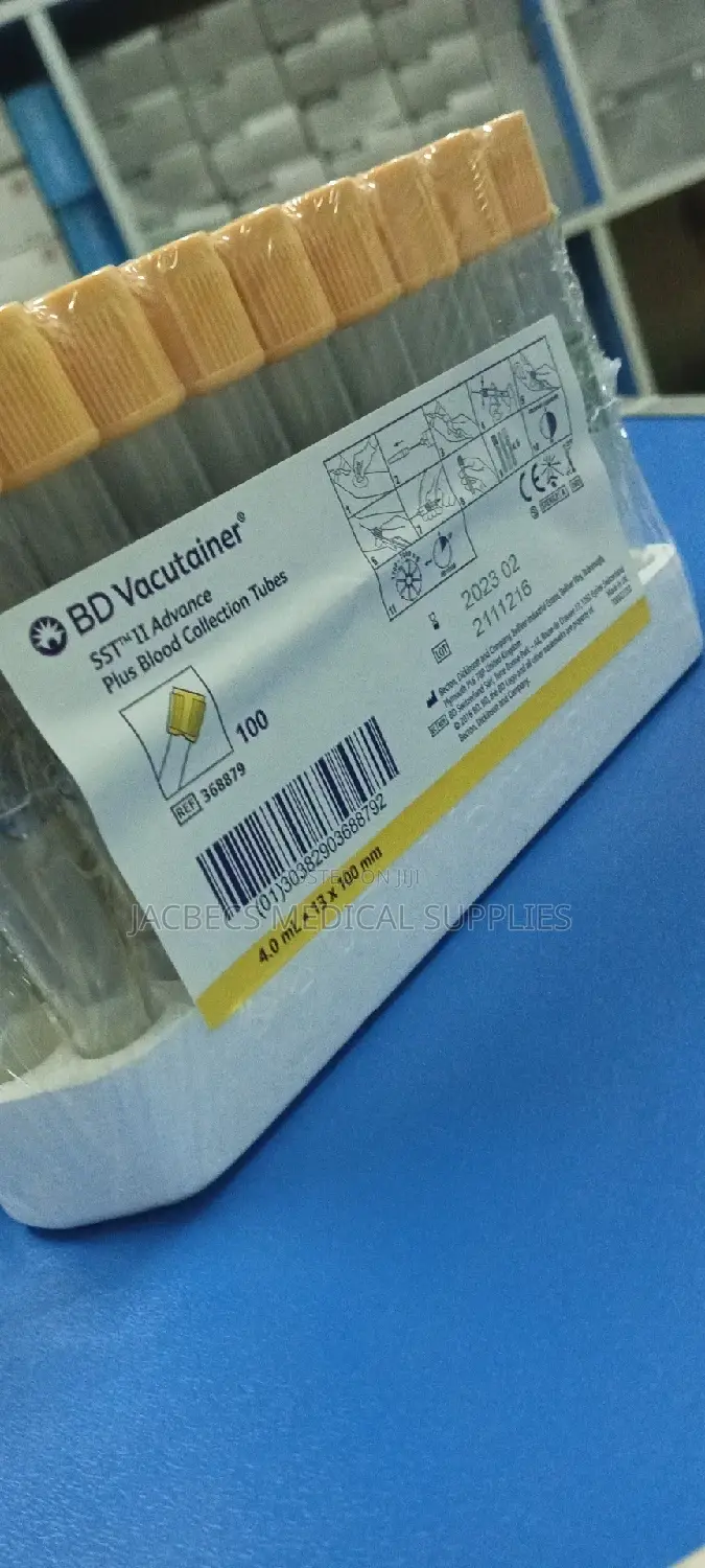 Yellow Top Vacutainers
