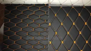 Car Floor Laying With 5D Material.