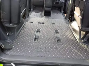 Car Floor Laying With 5D Material.