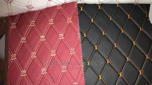 Car Floor Laying With 5D Material.