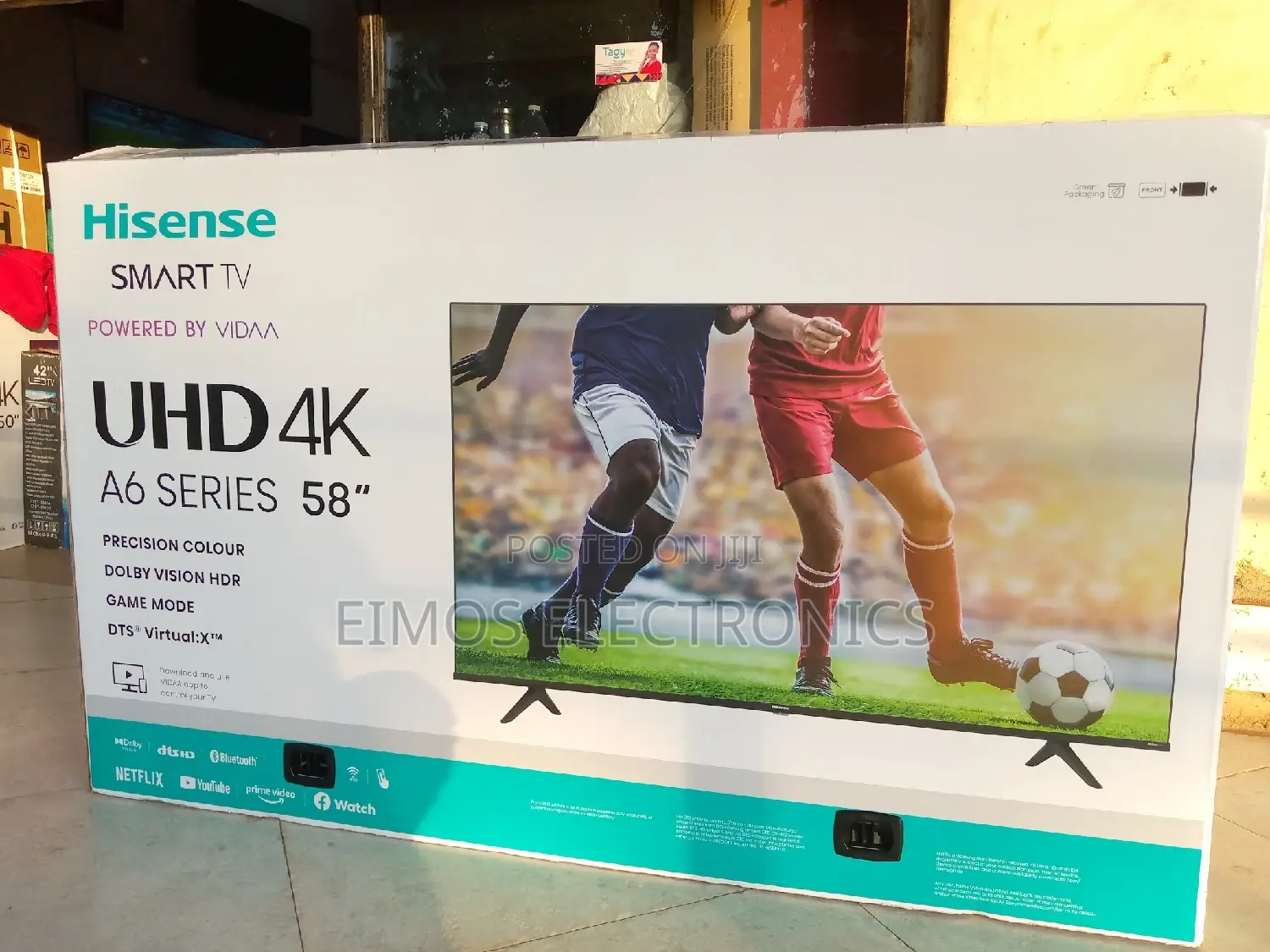Uhd TVS Hisense Smart 58"
