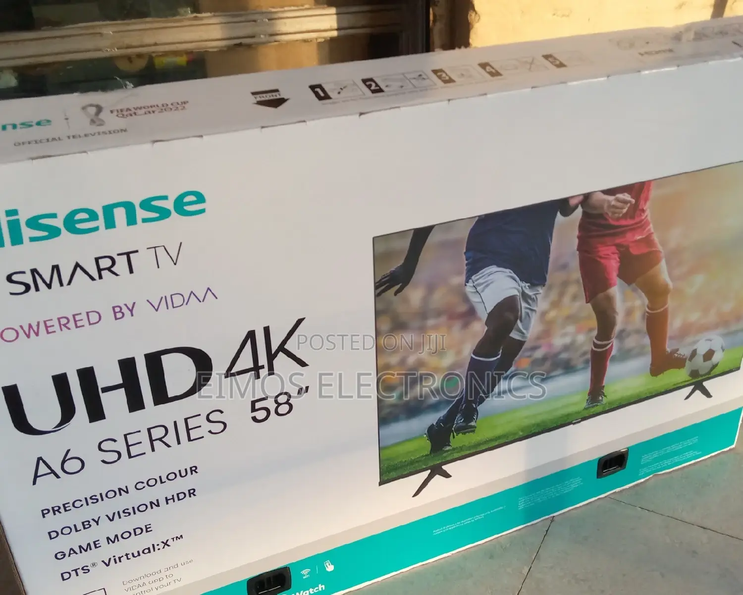Uhd TVS Hisense Smart 58"