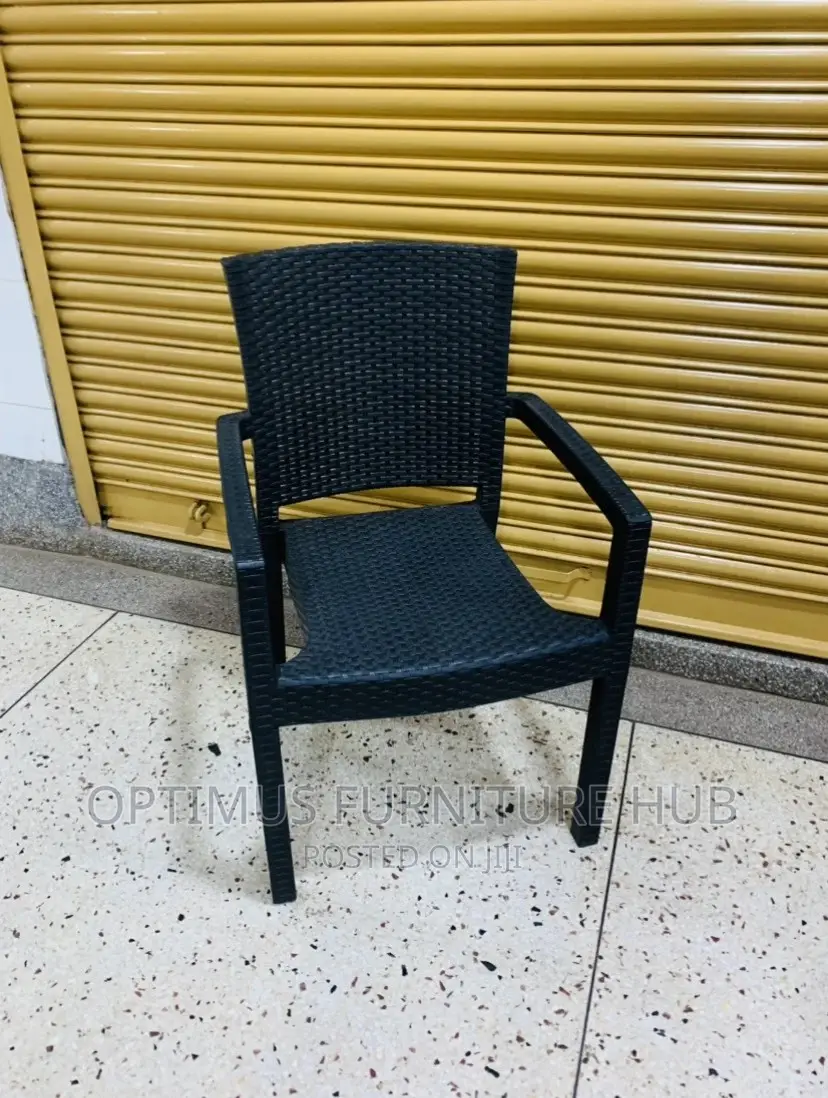 Malaysian Plastic Chair (Black)