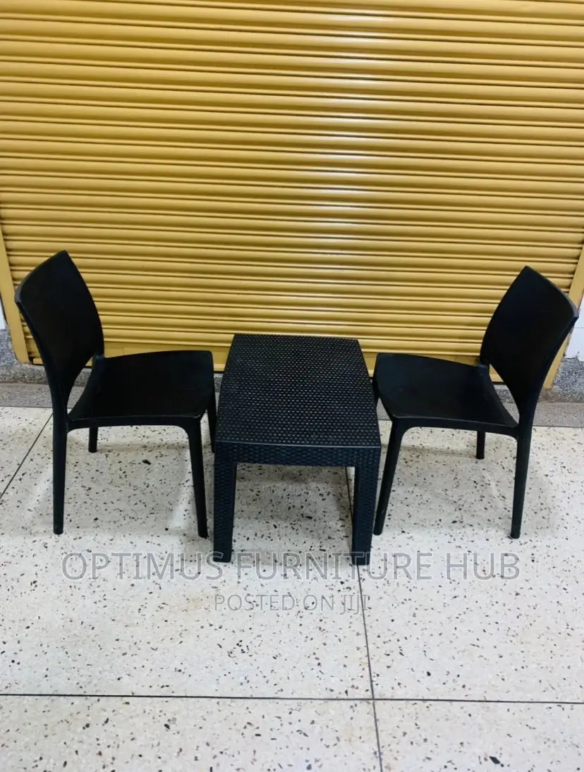 Low Table and Two Chairs