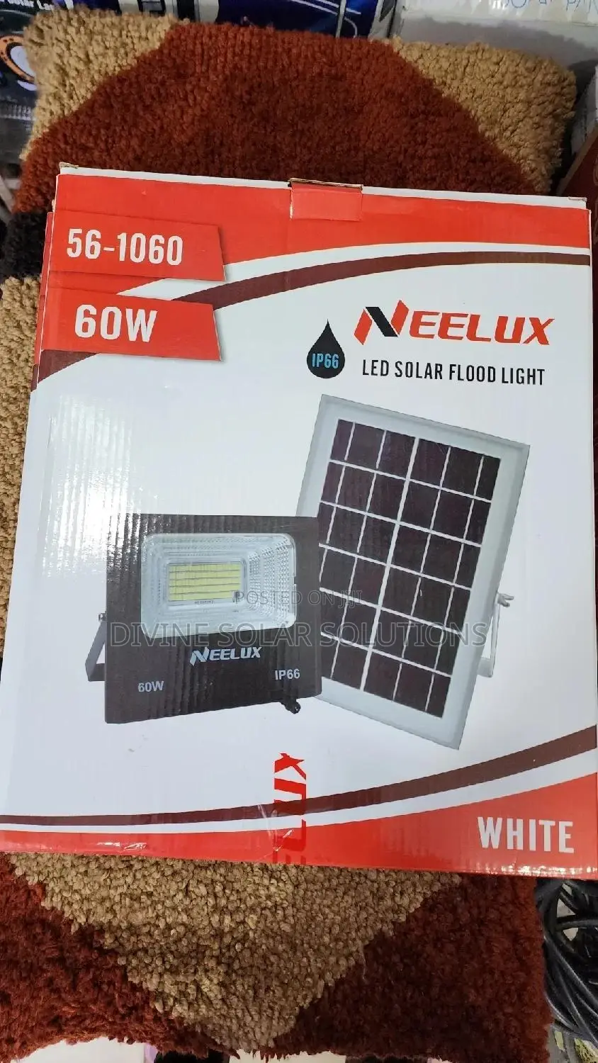 60W Solar Flood Light