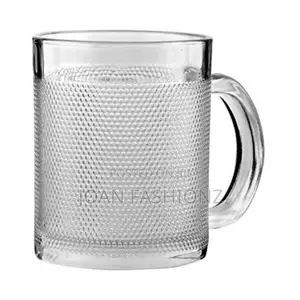 6 Sets of Tea Coffee Glass Mugs Transparent