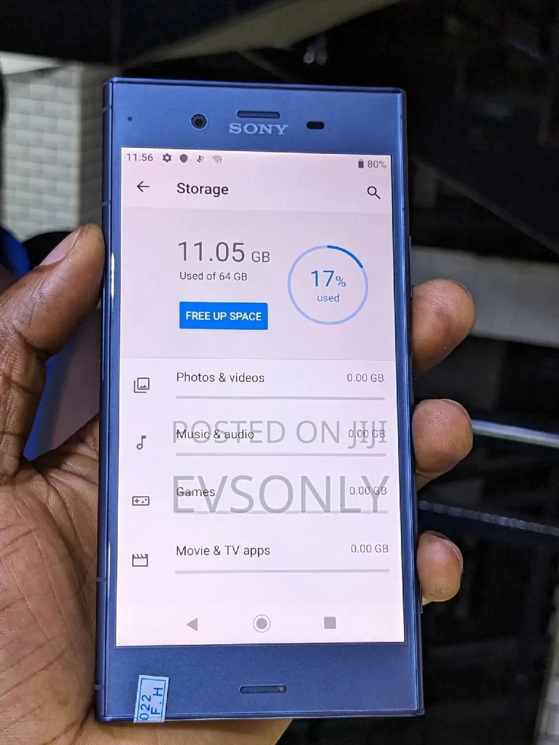 Sony Xperia XZ1 64 GB Blue