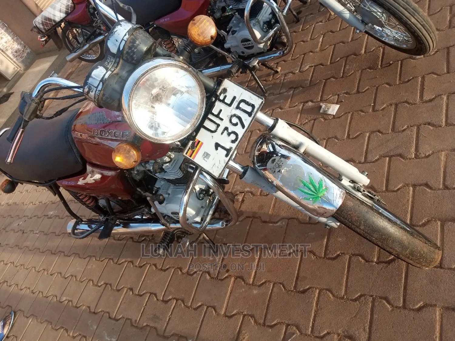 Bajaj Boxer 2021 Orange