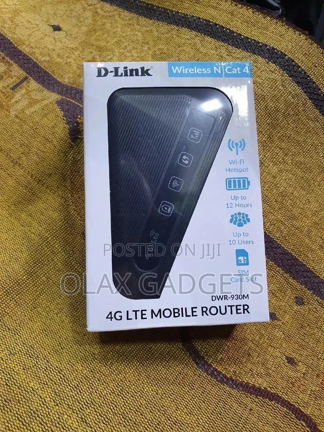 Dlink DWR-930M 4g LTE MOBILE MIFI 3000mah Wifi Hotspot