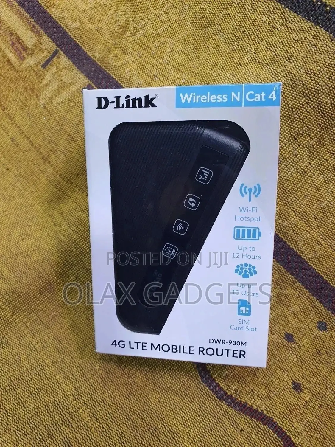 Dlink DWR-930M 4g LTE MOBILE MIFI 3000mah Wifi Hotspot