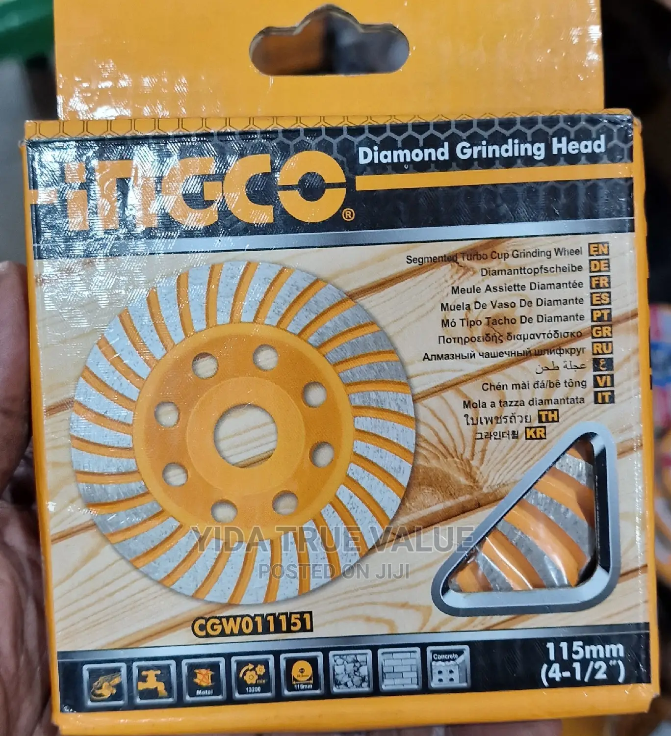 Diamond Grinding Head