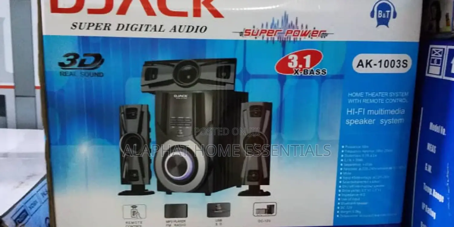 Djack 3.1 Hifi Multi Media Hoofer/Speaker