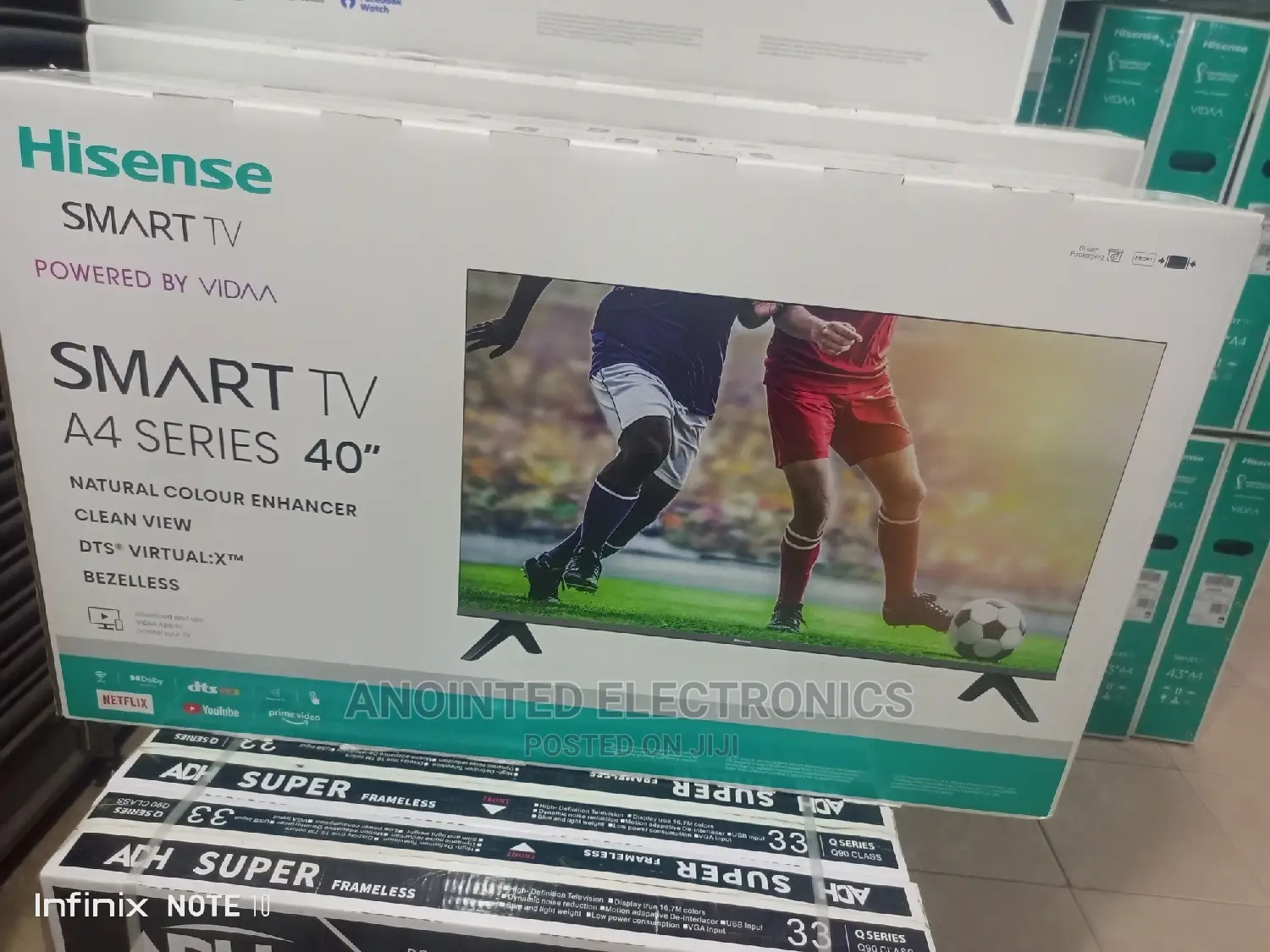 Hisense Smart Tv 40" Flameless