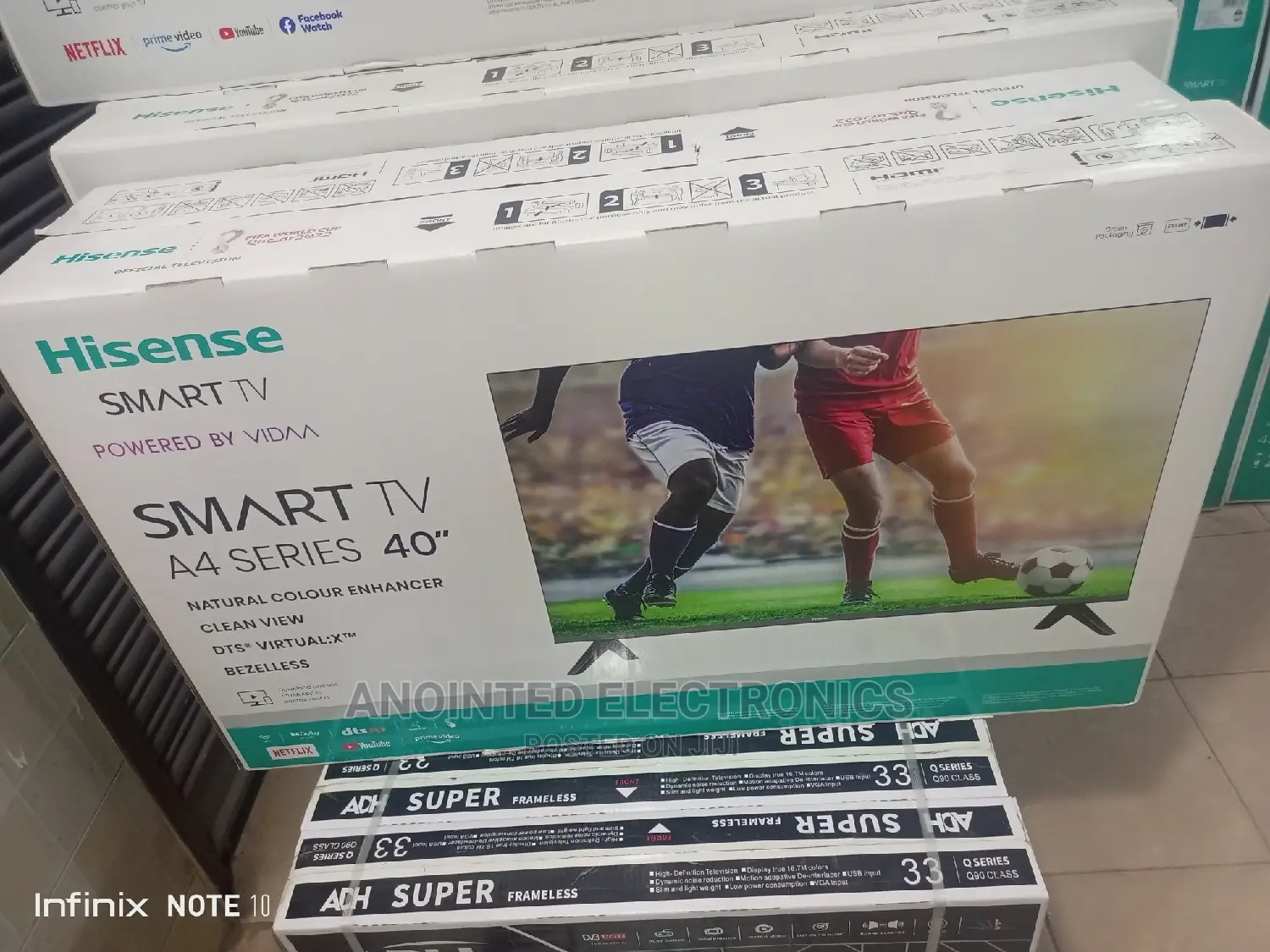 Hisense Smart Tv 40" Flameless