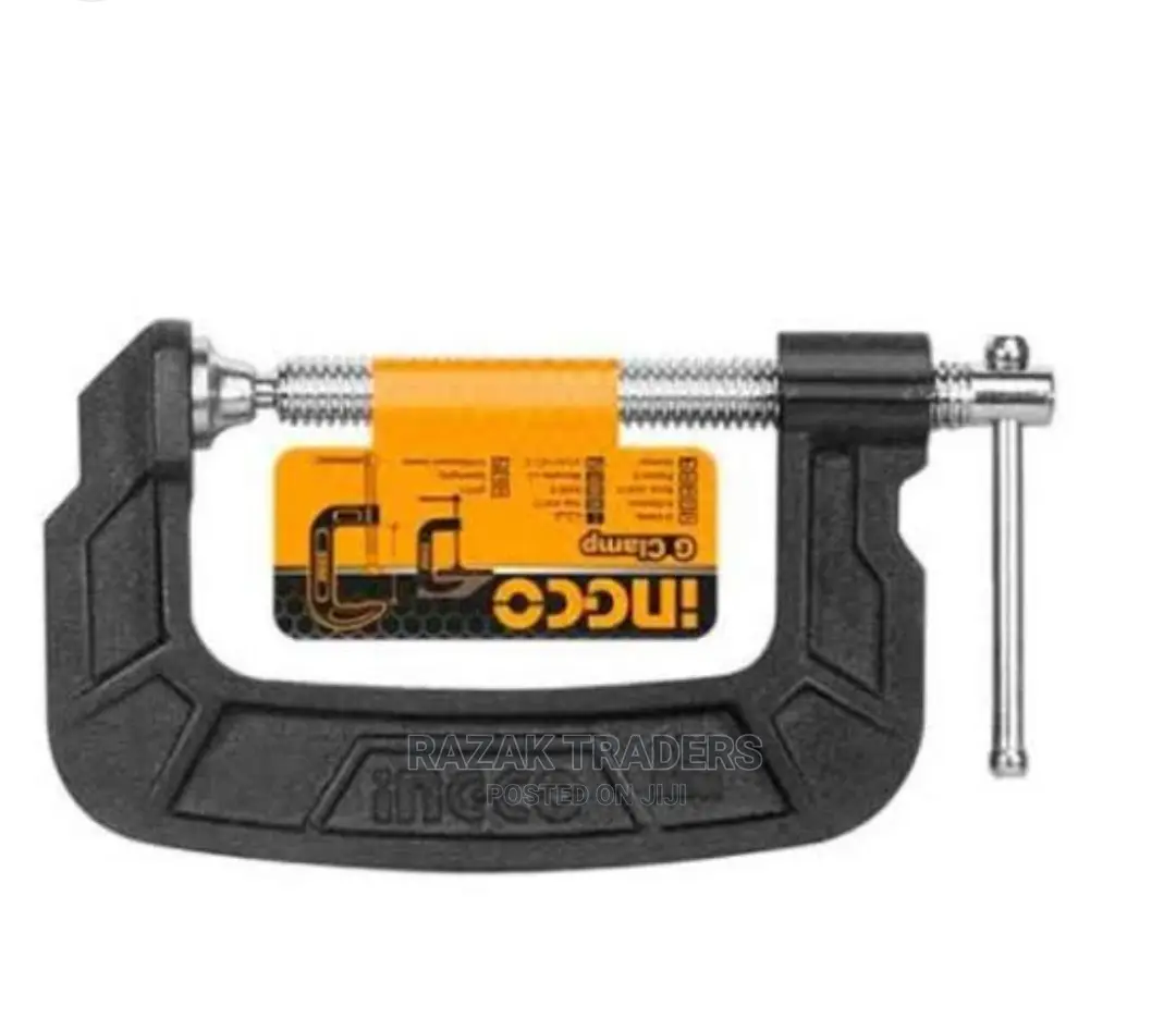 Ingco G Clamp Cast Iron 4′′ / 5′′ / 6′′