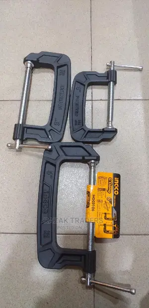 Ingco G Clamp Cast Iron 4′′ / 5′′ / 6′′