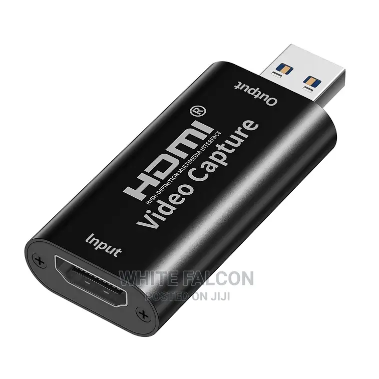 HDMI to USB 2.0 Video Capture Device for Live Streaming