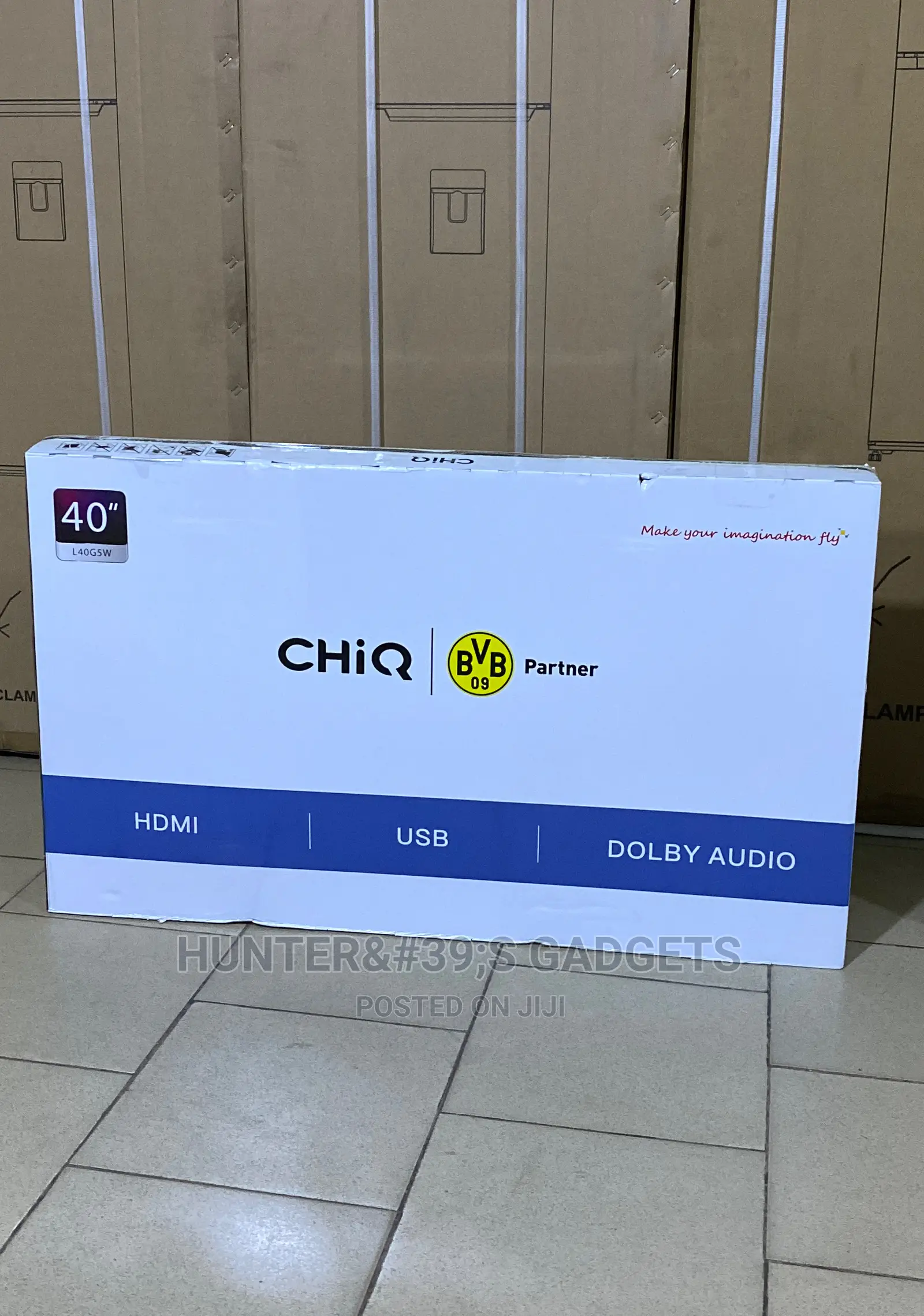 Chiq 40 Inches Digital Tv Built in Hidmi ,Usb,And Dolby