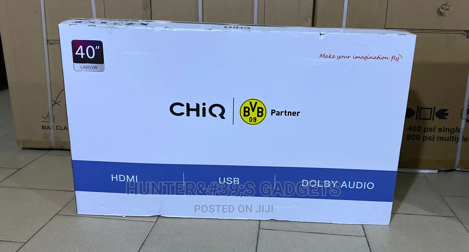 Chiq 40 Inches Digital Tv Built in Hidmi ,Usb,And Dolby